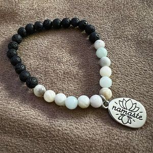 Handmade namaste bracelet